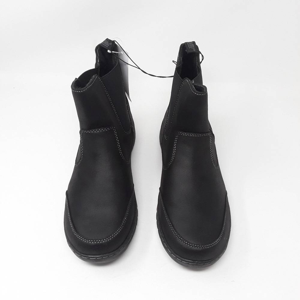 Khombu Women's Black Charlotte Cushioned Footbed Pull-On Boots SIZE 11